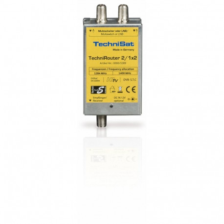 TECHNIROUTER MINI 2/1X2 (silber)