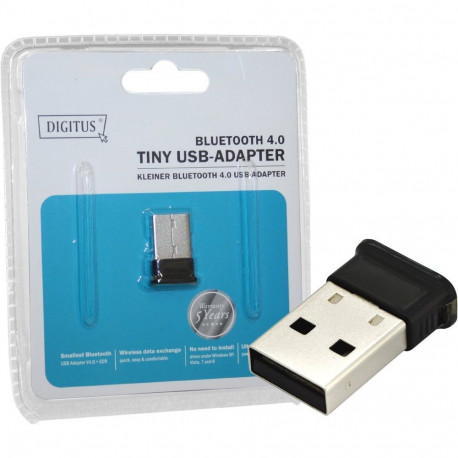 Väike Bluetooth 4.0 USB-adapter, must
