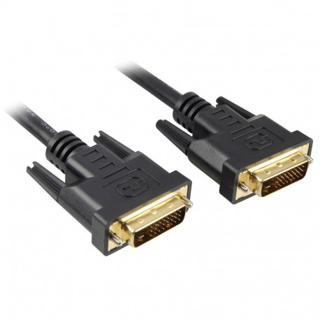 Kabel DVI-D > DVI-D (schwarz, 3 Meter, Dual Link, 24+1)