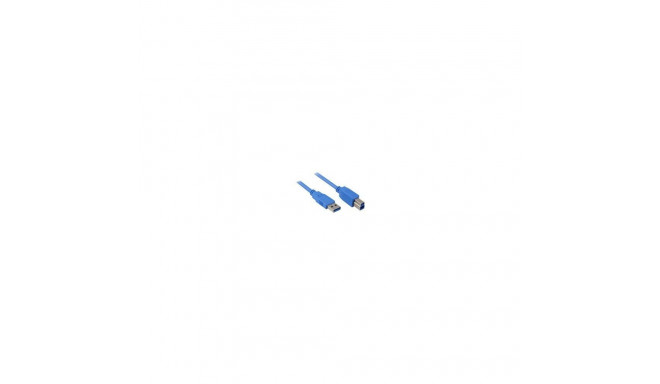 USB kaabel 3.2 Gen 1 USB-A pistik > USB-B pistik 2Meter, must
