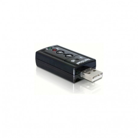 USB helikaart 7.1 61645 jaemüük, must