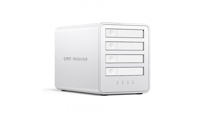 Orico 8848RC3 DAS Series 4-bay 2.5" HDD/SSD/M.2 SATA/mSATA Disk Array - White