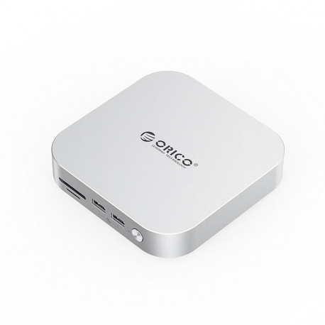 Orico MiniLink 9-in-1 Docking Station with M.2 SSD Hard Drive Bay - Silver