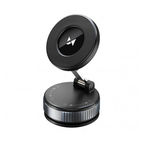 Wozinsky WUSM-01 Magnetic Car Holder for Dashboard/Windshield - Black