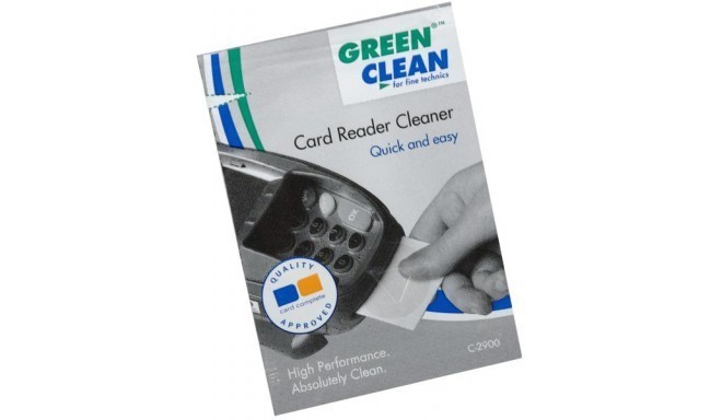Green Clean Credit Card Reader Cleaner C-2900