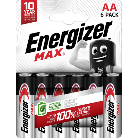 Energizer patarei Max Alkaline AA DHP6