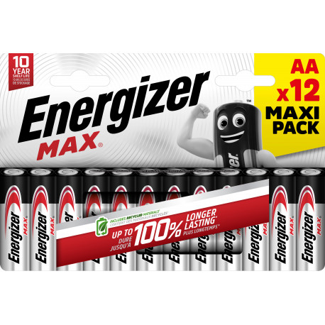 Energizer patarei Max Alkaline AA CHP12