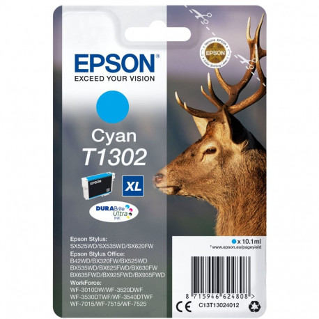 Epson Ink T1302 Cyan (C13T13024012)