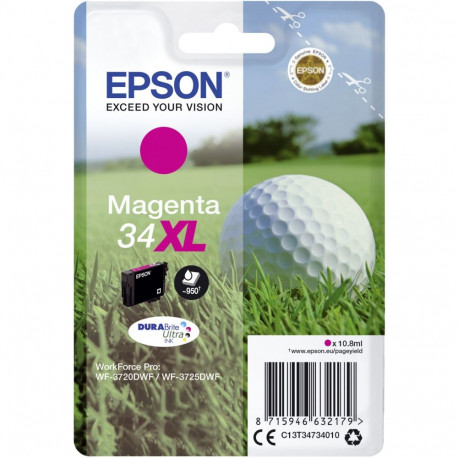 Epson tindikassett magenta (C13T34734010)