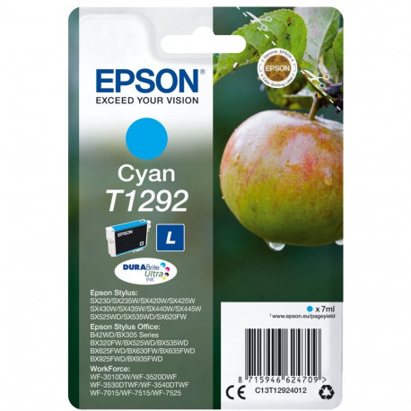 Epson tindi tsüaan T1292 (C13T12924012)