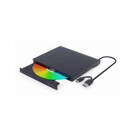 DVD RW USB3/USB-C 8X EXT RTL/BLACK DVD-USB-031 GEMBIRD