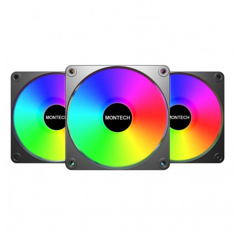 CASE FAN 120MM GF120 V2/ARGB PWM 3I1(B) MONTECH