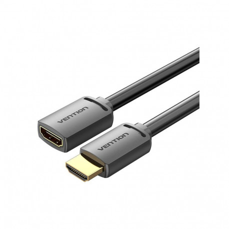 CABLE HDMI MALE/FEMALE 4K/0.5M BLACK AHCBD VENTION