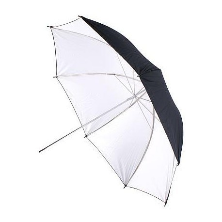 BIG Helios vihmavari 100cm, valge/must (428302)