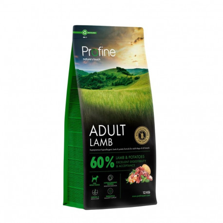 Profine Adult Lamb & Potatoes dog food 12kg