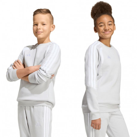 Bluza dla dzieci adidas Tiro 26 League Sweat Crew szara KF5823 116cm