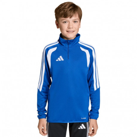 Adidas laste treeningpluus Tiro 26 League Training Top JY7162 140cm, sinine-valge