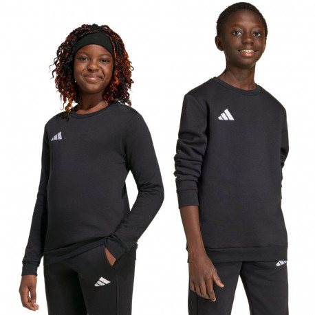Adidas laste pusa Entrada 26 Sweat Top JZ6554 164cm, must
