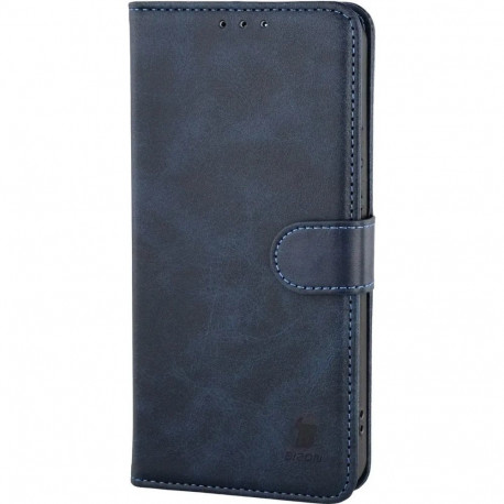 Kaardivahega mobiiliümbris Bizon Xiaomi 15T Pro Wallet tumesinine