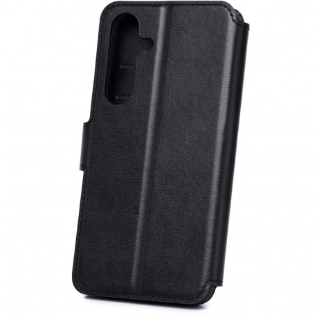Kaardivahega mobiiliümbris Setty Galaxy A36 Wallet Smart Light, must
