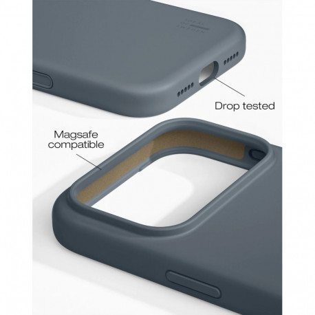 Mobiili tagakaas Ideal of Sweden iPhone 17 Pro Max Magsafe Silikoon Midnight Blue
