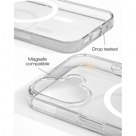 Mobiili tagakaas Ideal of Sweden iPhone 17 Magsafe läbipaistev