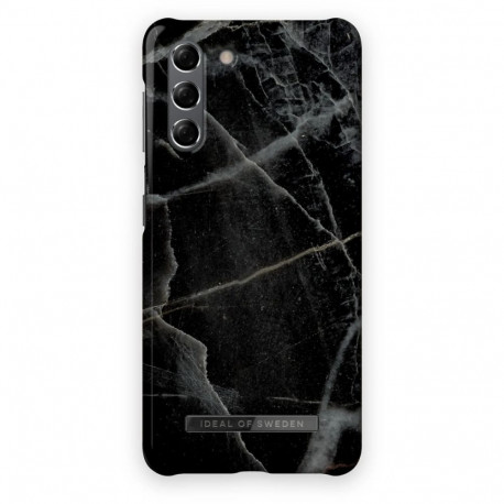 Mobiili tagakaas Ideal of Sweden Galaxy S21 Black Thunder Marble