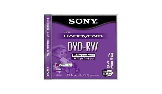 DVD-RW Sony 2,8GB Mini 60мин