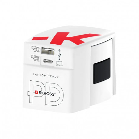 Laadija Skross World USB AC45PD