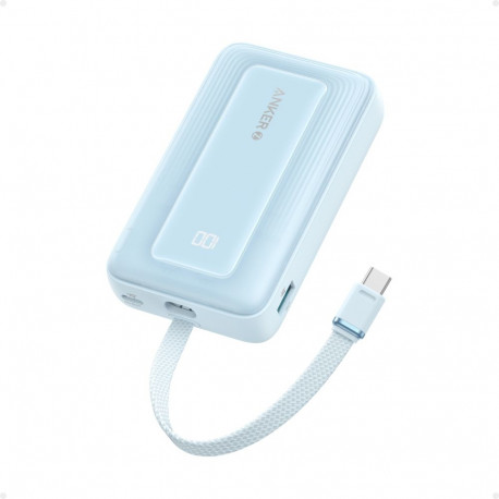 Akupank Anker 10 000mAh, 30W, USB-C, sinine