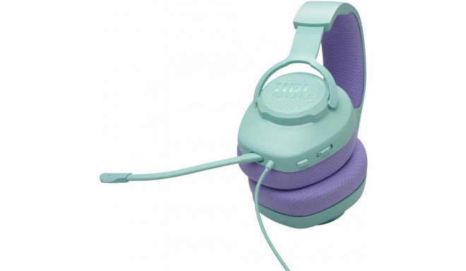 Kõrvaklapid JBL Quantum 100M2, tsüaan