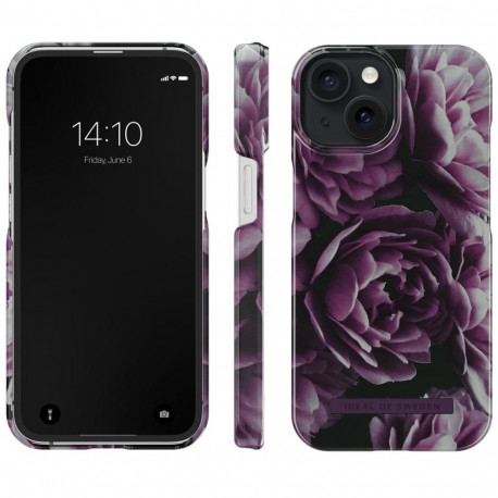 Mobiili tagakaas Ideal of Sweden iPhone 15 Deep Purple Bloom