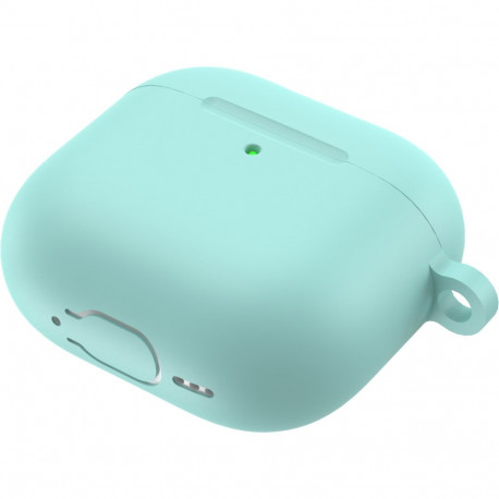 Airpods 4 laadimiskarbiümbris Trendybay CBAP4-02, silikoon, heleroheline