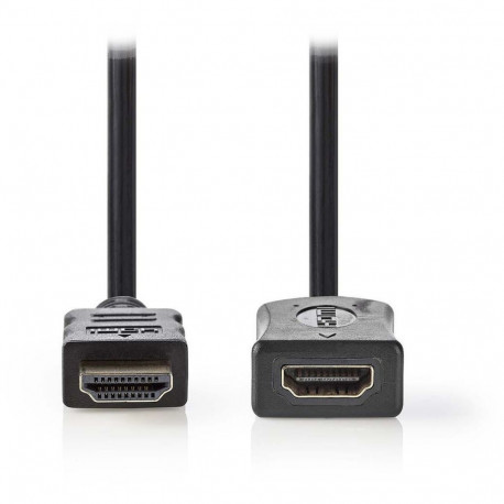 Videokaabel Nedis HDMI (M) - HDMI (F), 3m, 4K@30Hz