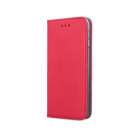 Kaardivahega mobiiliümbris Setty Redmi Note 13 5G Wallet Smart Magnet, punane