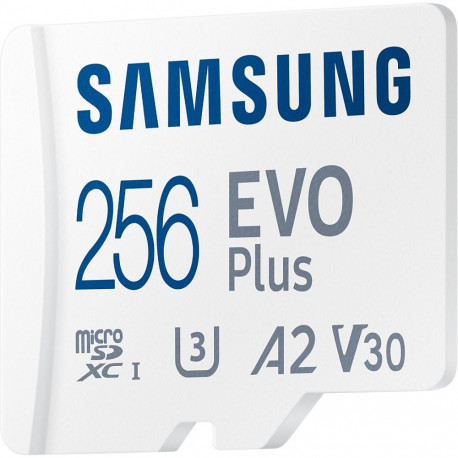 Mälukaart Samsung 256GB EVO Plus MicroSD+adapter
