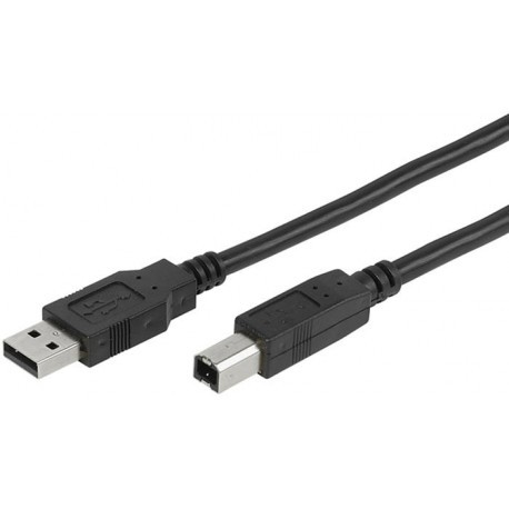 Vivanco USB kabelis 2.0 A-B 1.8m (45206)
