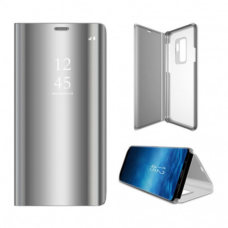 Mobiilikaaned Setty Galaxy A55 Smart Clear View, hõbe
