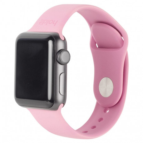 Kellarihm Holdit Apple Watch 38/40/41mm, silikoon, roosa