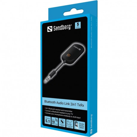 Audiokaabel Sandberg 3.5mm - Bluetooth 2in1