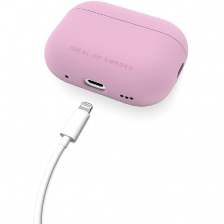 Airpods Pro laadimiskarbiümbris Ideal of Sweden (1/2 gen), silikoon, Bubble Gum Pink