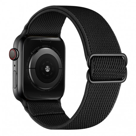 Kellarihm Trendybay Apple Watch 44/45/46/49mm nailon must