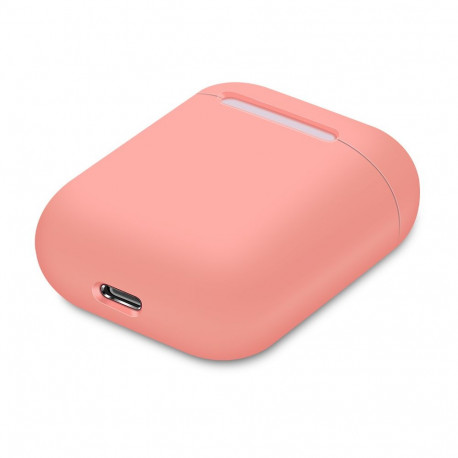 Airpods 1/2 laadimiskarbiümbris Trendybay CBAP03, silikoon, oranž