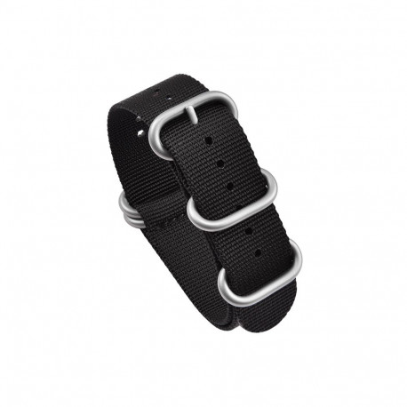 Kellarihm Trendybay Universaalne 22mm, nailon, must