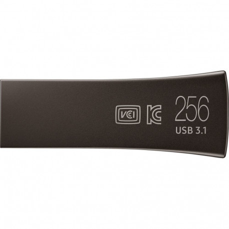 Mälupulk Samsung 256GB Bar Plus USB 3.1 gen1, titaanhall