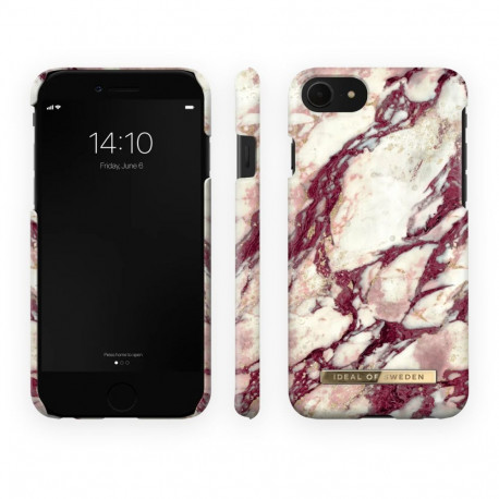 Mobiili tagakaas Ideal of Sweden iPhone 7/8/SE Calacatta Ruby Marble