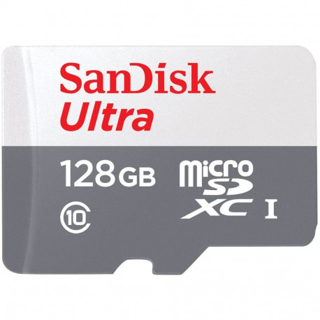Mälukaart SanDisk 128GB Ultra MicroSDXC + adapter