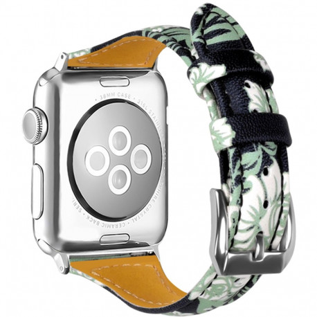 Kellarihm Trendybay Apple Watch 44/45/46/49mm, kirju, nahk