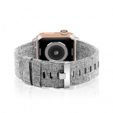 Kellarihm Trendybay Apple Watch 38/40/41/42mm, hall, tekstiil
