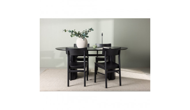 Söögitoa komplekt ISOLDE & MONTROS 4 tooliga